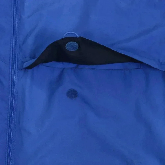 Adidas Predator Clima 365 Jacket Windbreaker Lightweight Blue  Black Size Large - Picture 7 of 12